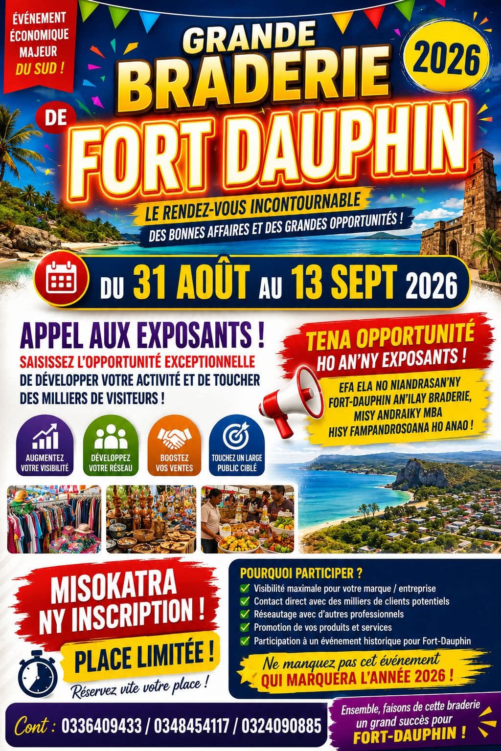 GRANDE BRADERIE DE FORT-DAUPHIN