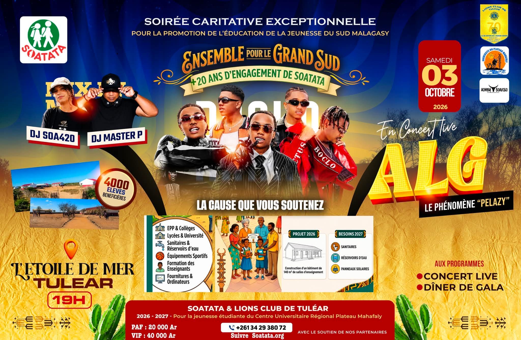 20 ans d'engagement de SOATATA